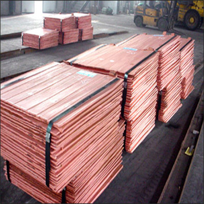 Qualität  C12200 C22000 Copper Cathode Sheets 1.5mm 2mm Thickness Customized Size Fabrik