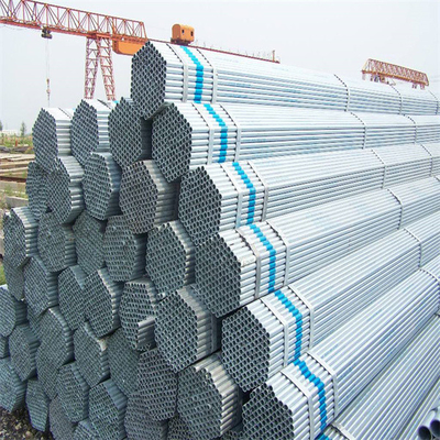 Kessel SUS DX53D+Z160 schrägte 90mm galvanisierten Rohr-bloßen 5mm Stahlschläuche ab