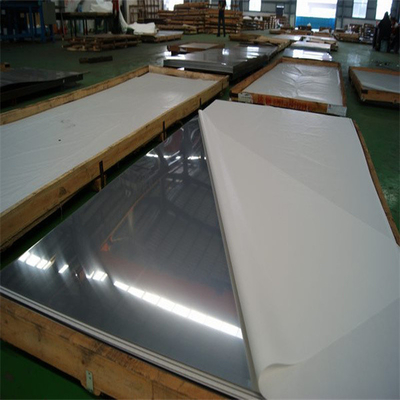 Weißes Silber 1000*2000mm SS 304 Blatt Standardoberfläche 4mm Edelstahlplatte