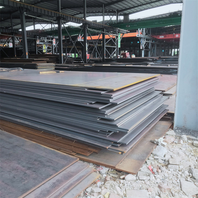 Stärke-Kohlenstoffstahl-Platten-Blatt 16Mn Decoiling EN10219 API 5L 45mm Mitgliedstaat Steel Plate
