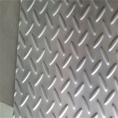 3mm 304 Edelstahl-Platten prägten Muster der Blatt-ASTM Cutomized