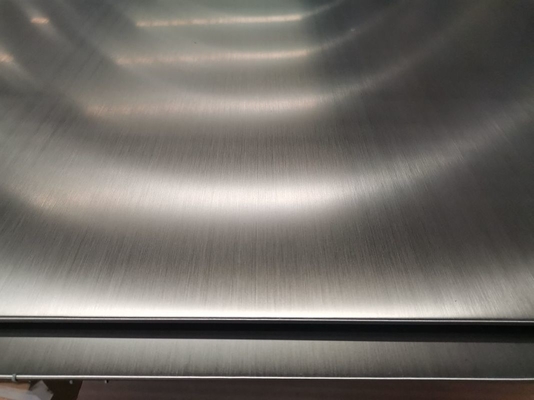 ASTM 8mm Edelstahlplatten HL Bürstenoberfläche SS 304