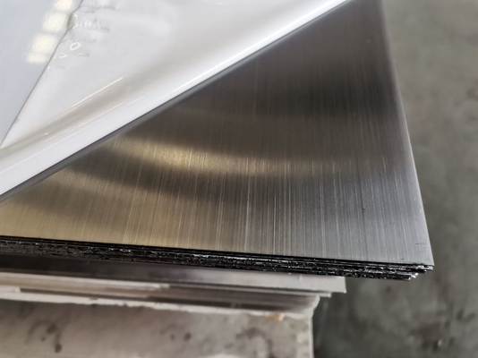 der Möbel-1D des Haarstrich5mm Stahlblech Edelstahl-der Platten-1250*2500mm rostfrei