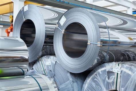 Edelstahl JIS 1250mm Breiten-304 umwickelt 0.5mm starke Rolle Edelstahl-2B