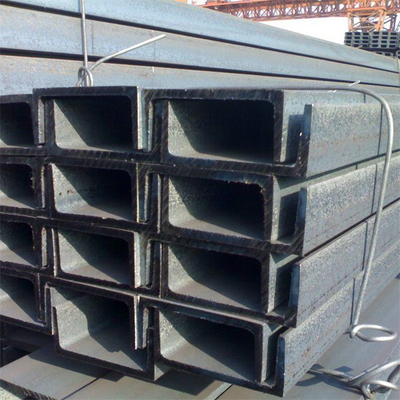 Q195B 65x40x4.8mm Kohlenstoffstahl-Kanal-Strahl der Kohlenstoff-Stahlprofil-heller ASTM