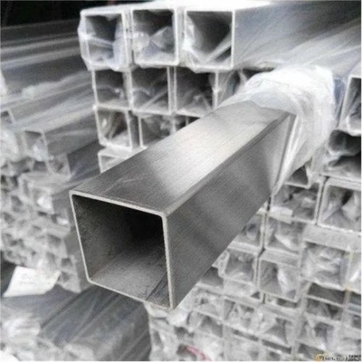 Edelstahl-Rohr-Vierkantrohr 3mm BA 8K Ende304 75 * 75mm ASTM AISI Standard