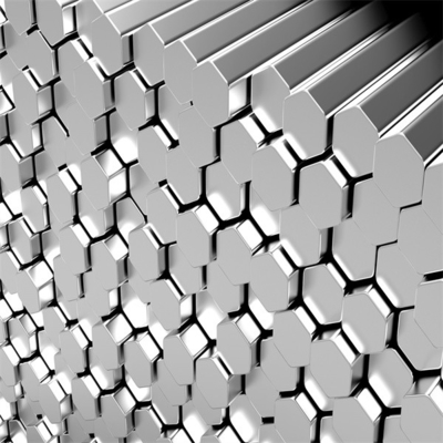 AISI walzte Edelstahl-Hexen-Stange 304 BA 12mm Dekoration kalt