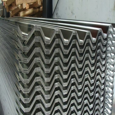 DC51D galvanisierte Stahlwellblech-Wand 1250 * 2500mm 1mm die Stärke