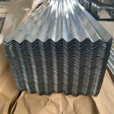 GI galvanisierte gewölbte StahlDeckung bedeckt 2mm Stärke 1500 * 6000mm