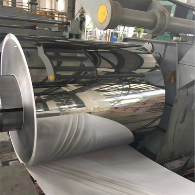 Spiegel Rolls des Edelstahl-304 umwickelt 1219mm Breite 0.9mm, das, Standard der Stärke-ASME Oberfläche 8K kaltwalzte