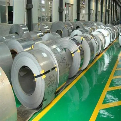 ASTM chinesische Edelstahlspule Streifen 304/304L individuell angepasst Breite 0,8 mm 0,9 mm Dicke Kaltgewalzte SS-Spule