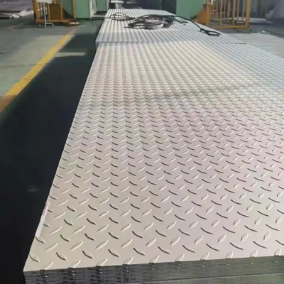 ASTM 316 Prägung aus Edelstahl und Edelstahlplatten gegen Rutschen 1400 * 6000mm Größe 0,65mm 0,75mm Dicke 2B Toilettenbau