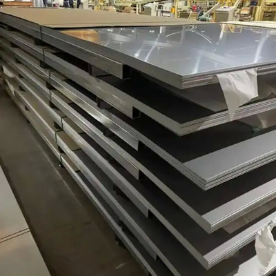 316 Edelstahlbleche Platten 1300 * 6000mm Größe 0,55mm 0,45mm Dicke Poliert Kaltgewalzte Bauplatten JIS