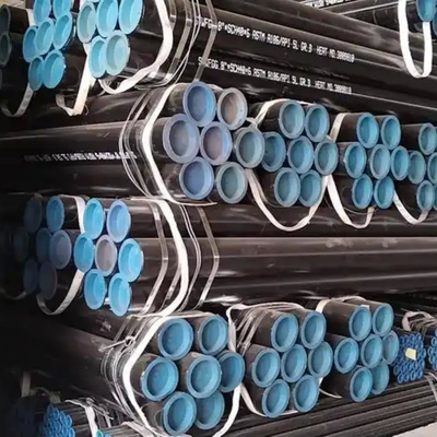 ASTM EN JIS Warmwalzen Weit verbreitete Nahtlose Rohre aus Kohlenstoffstahl mit Kappe