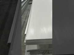 304 Edelstahlplatte unter Beleuchtung